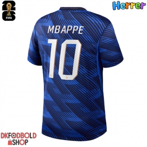 Frankrig Kylian Mbappe #10 Hjemmebanetrøje VM 2026 Kort ærmer